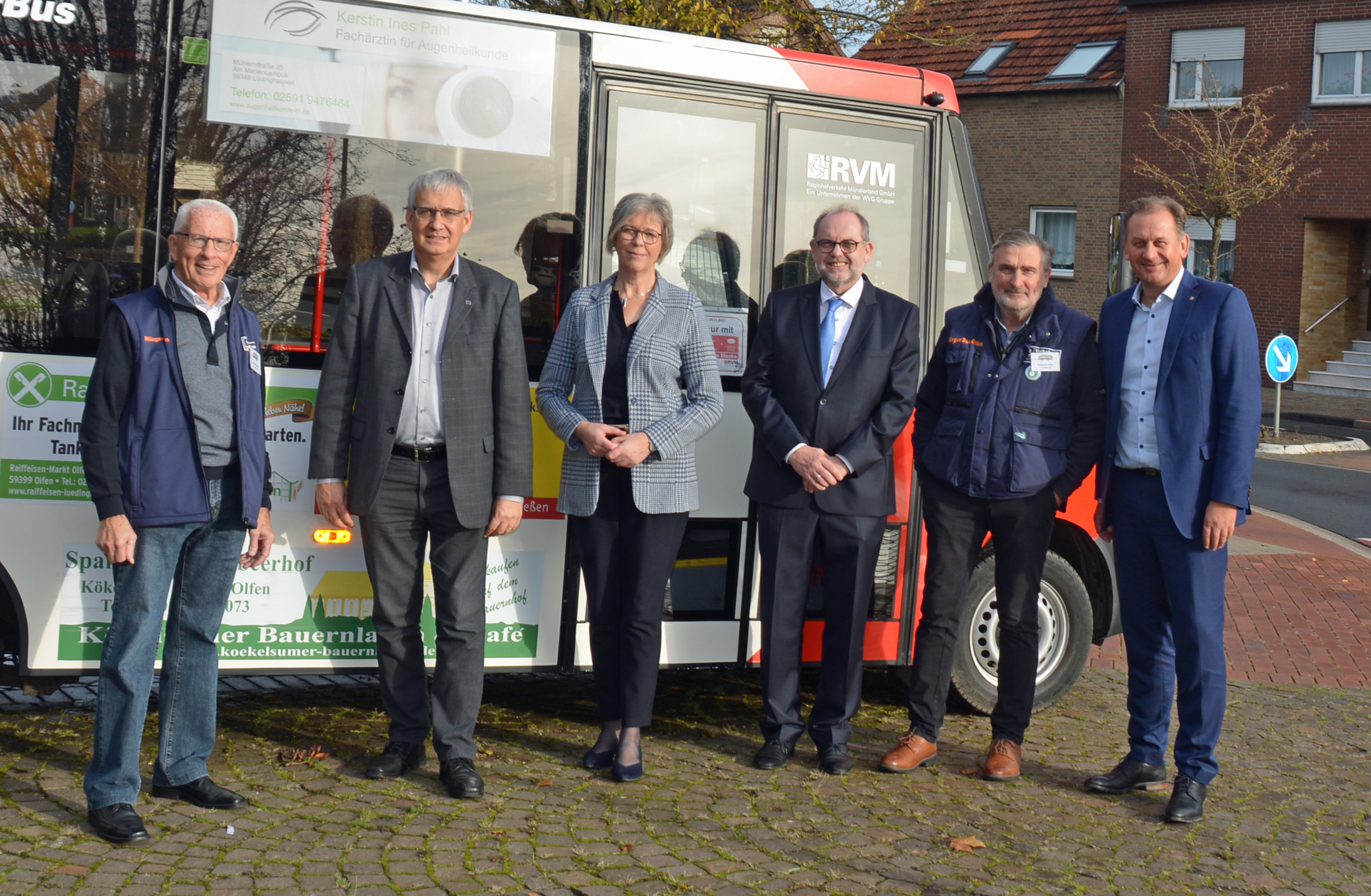 25 Jahre Bürgerbus in Olfen Olfen Bürgerbus-Verein 